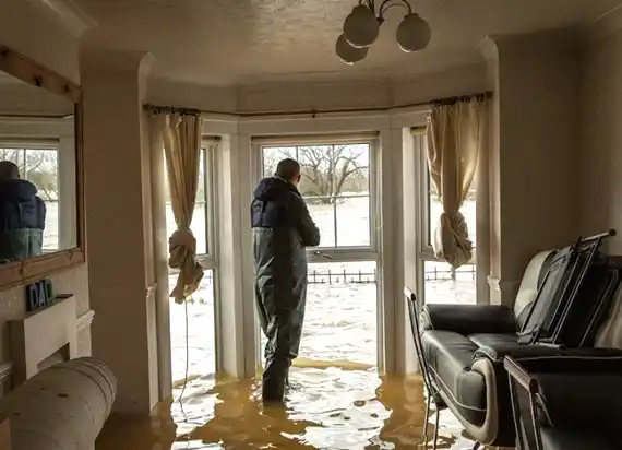 water damage restoration service Loomis